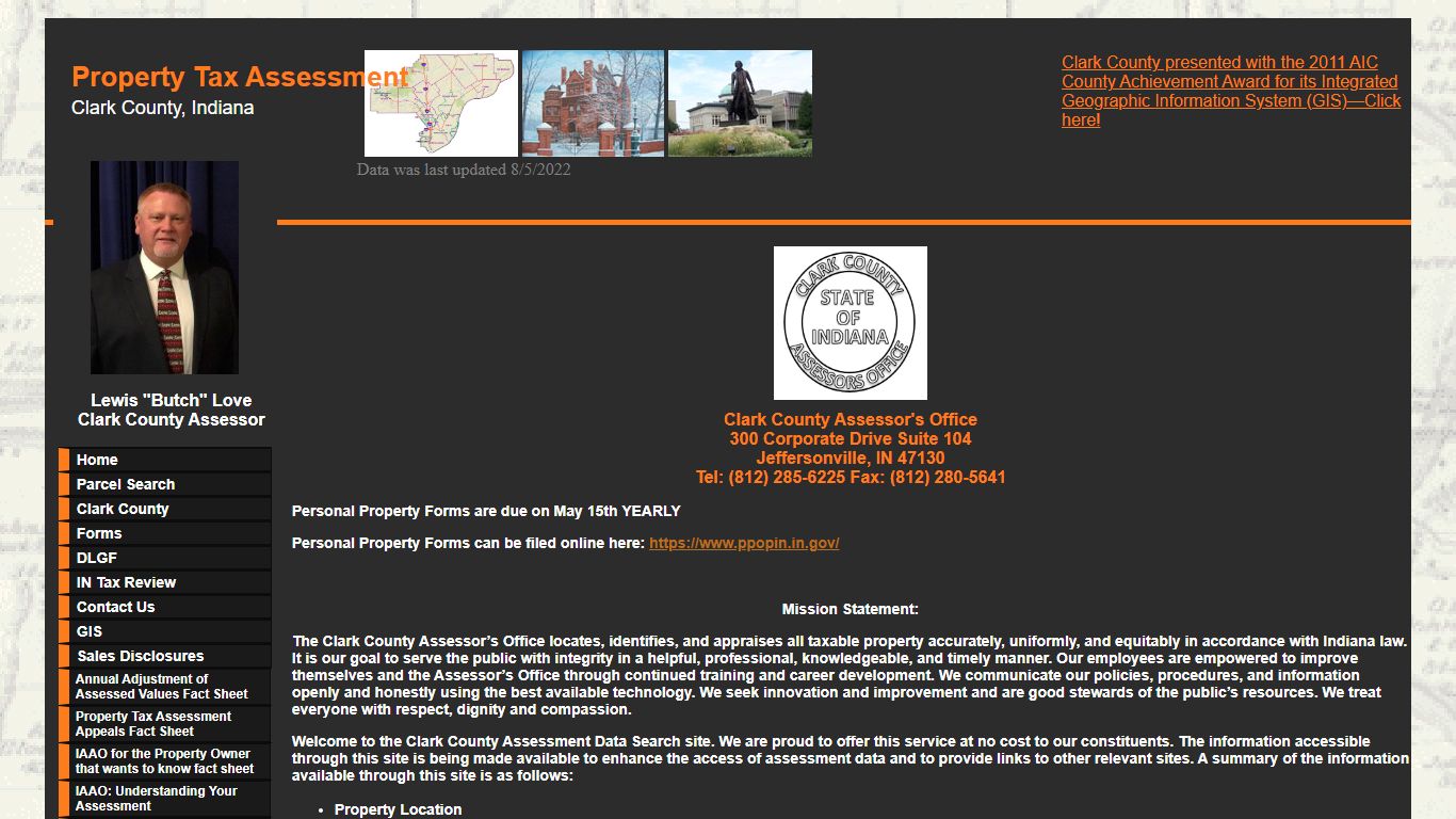 Clark County Assessor's Office - XSoft/IN